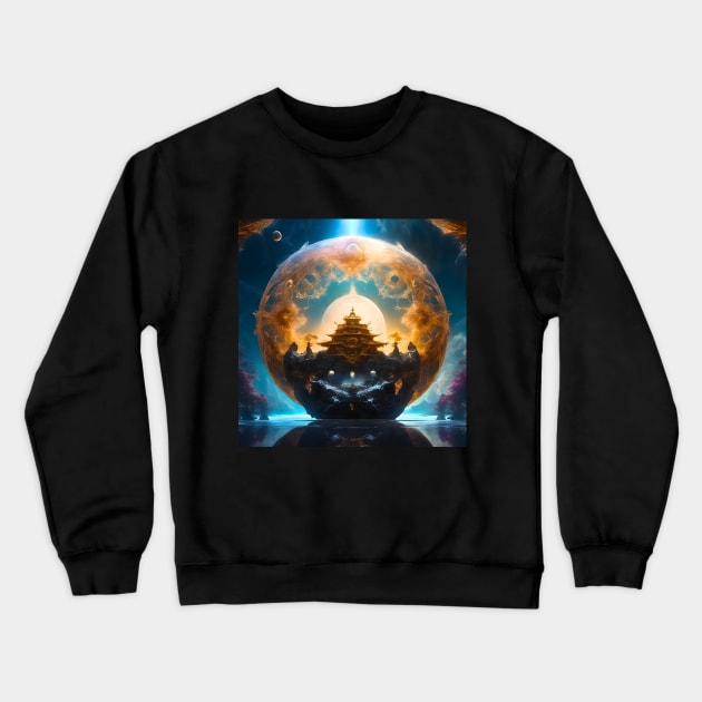 Heaven Crewneck Sweatshirt by Dark Art World